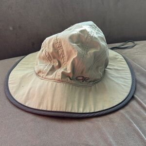 Outdoor Research Rambler Kids Sun Sombrero Hat - Khaki Sz M (3-6y)